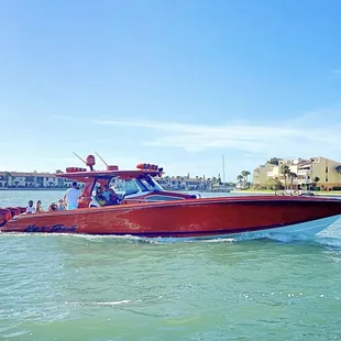 Motorboatin w the Nortech 45 footer! 450 hp x 4!