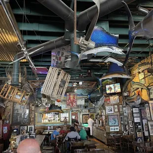 Looking to the back of the place from the bar area