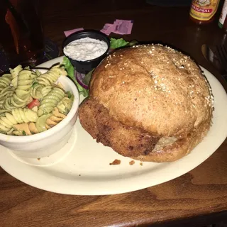 Chicken Fried Tuna Sandwich