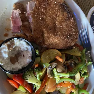 Chicken Fried Tuna Steak