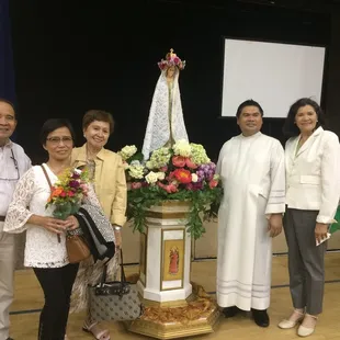 Firs time I attended mass and Father Martin Ramat was so nice and friends.