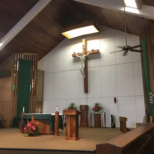 Inside of this beautiful church