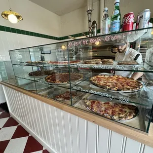 Order a full pie or by the slice