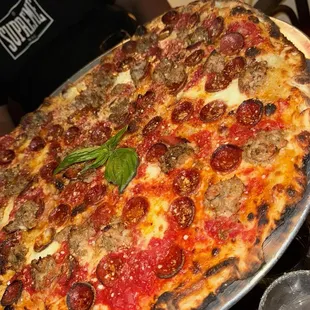 Pepperoni &amp; Sausage Pizza