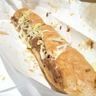 The almighty roast beef poboy! The best.