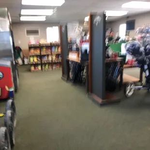 Clubhouse interior - April 2023
