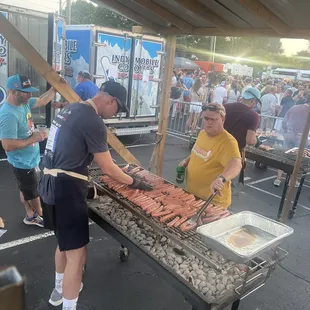 Lots of sausages
