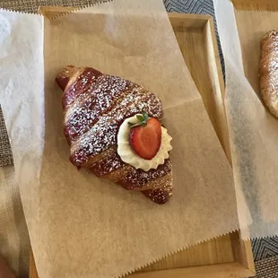 Strawberry Croissant