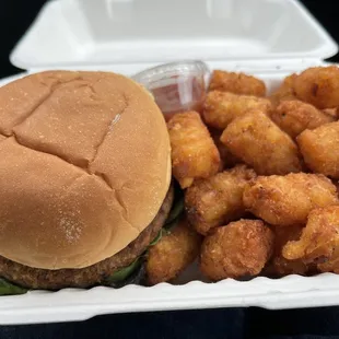 M.B.B. (Mushroom BBQ Burger)