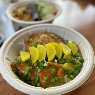 Japanese katsu curry bowl -$14