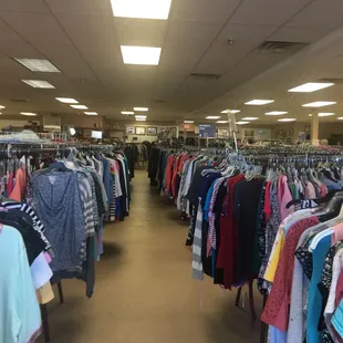 Clean and organized.