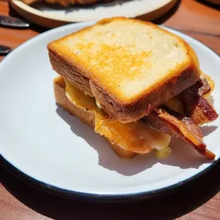 Egg, Cheese, Bacon Sandwich