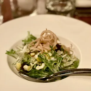 Seasonal salad - fall. Yummy but small