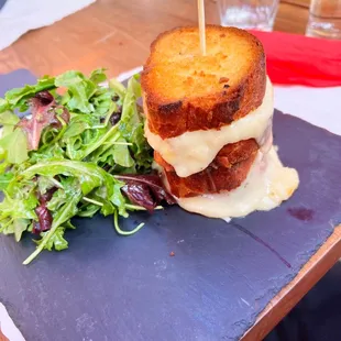 Fondue Grilled Cheese