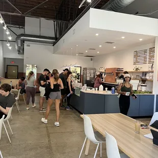 View from the entrance