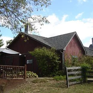 the outside of the building