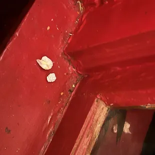 More nasty crud in the window