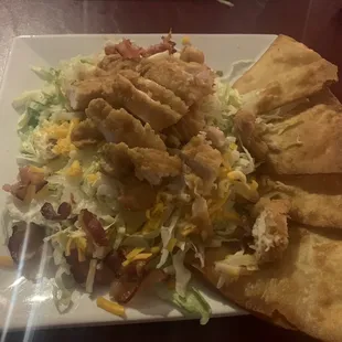 Crispy Chicken Salad