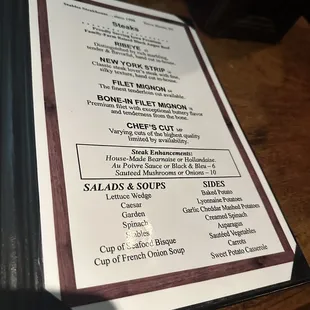 Menu 6/18/23