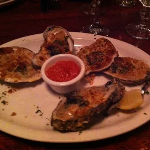 Oysters Rockefeller