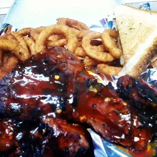 Apple butter BBQ Rib Tips