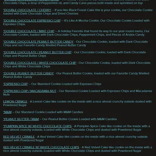 a recipe for cookies