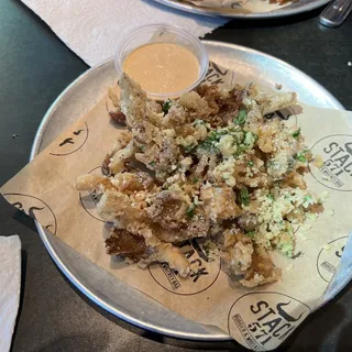 Tempura Oyster Mushrooms