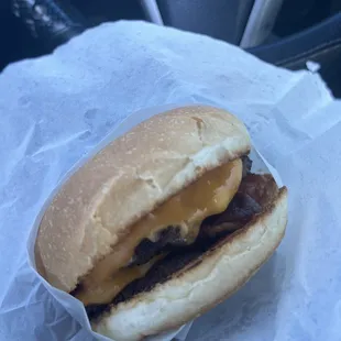 Double Stack with Cheese Burger Combo