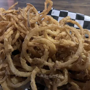Onion straws