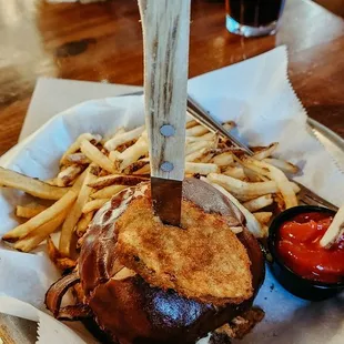 The hangover burger