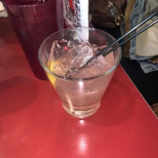 Cocktail of the month , Berry Gimlet