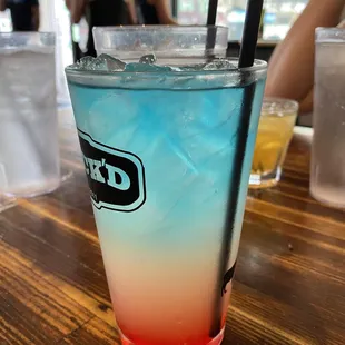 Bomb Pop Drink (Alcoholic)