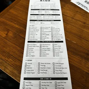 Lots of choices!!