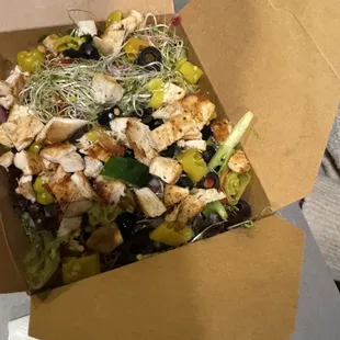 Custom Grilled Chicken Caesar Salad