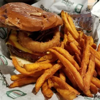 Stacked BBQ Burger