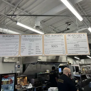 Indoor menu
