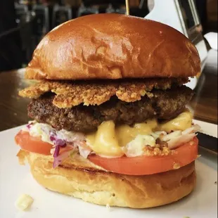 Mac N Cheese Burger