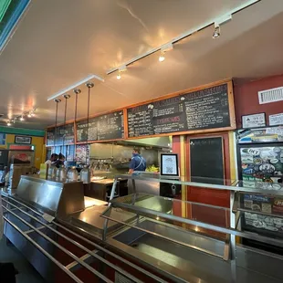 I'm assuming pre-Covid this was more of a cafeteria style restaurant. You now order at the register.