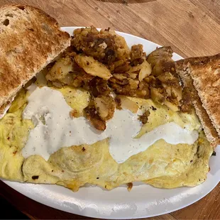 Steak Fajita Omelet