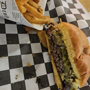 Green Chile double