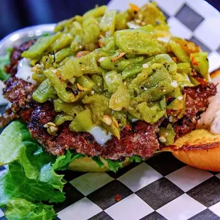 burgers, food, burger
