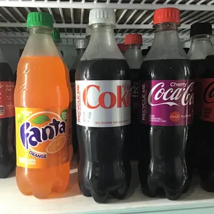 Cold sodas