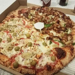#7 Artichoke Feta Pizza