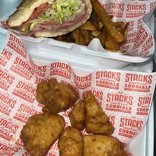 Italian Stack, Fiesta Bites, Potatoes