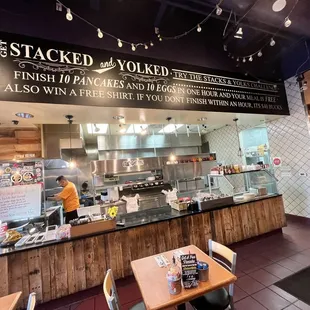 sushi and sashimi, interior