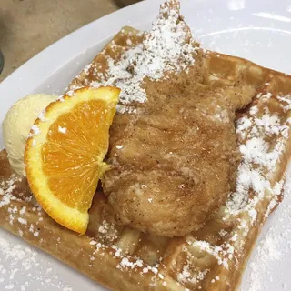 Chicken Breast and Waffle