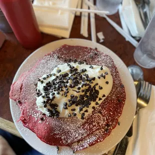 Red Velvet Signature Pancakes
