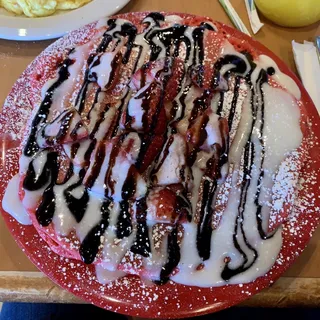 Red Velvet Signature Pancakes