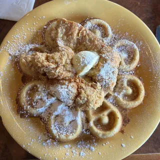 Chicken Breast and Waffle