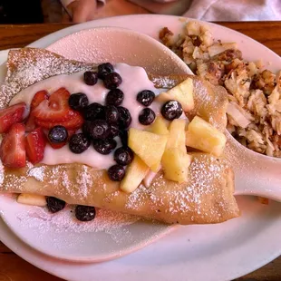 Fruit Crepe